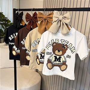 T-Shirt Bear Team Filha 04 ao 12