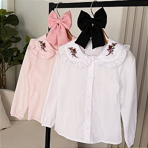 Camisa Flores 02 ao 10
