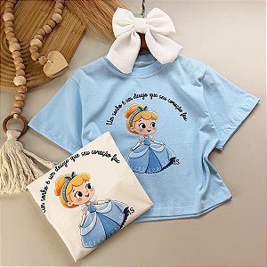T-Shirt Cinderela 04 ao 12