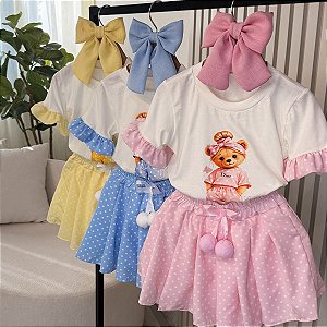 Conjunto Bruna 04 ao 10 (2 Peças)