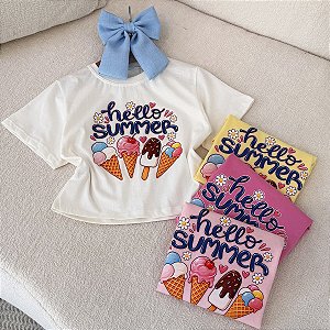 T-Shirt Sorvete 04 ao 12