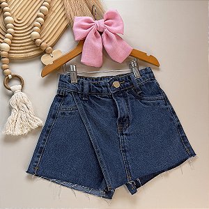 Short Saia Jeans Rosana 04 ao 12