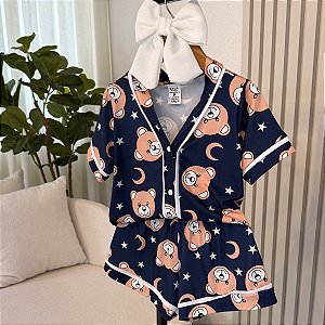 Pijama Ursinhos 04 ao 10