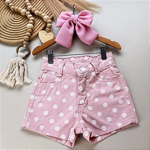 Short Jeans Poá 04 ao 12