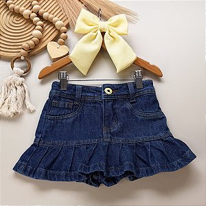 Short Saia Jeans Maisa 02 ao 08