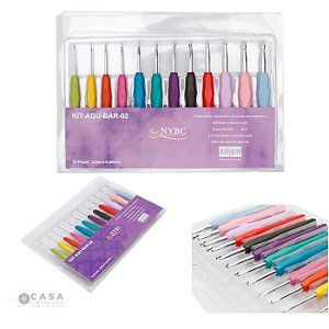 KIT DE AGULHAS SOFT PARA CROCHÊ CABO COMFORT