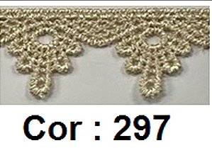 Renda Guipir CHL-141 2.0 Cm -  Rolo C/13.7 Metros Cor:Bege