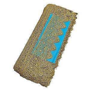 Renda Guipir CHL-133 - 6.0 Cm -  Rolo C/13.7 Metros Cor:Ouro