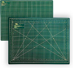 Base De Corte A3 Verde - 30X45Cm - Patchwork Artesanato Scrapbook Ref: AT-45X30V