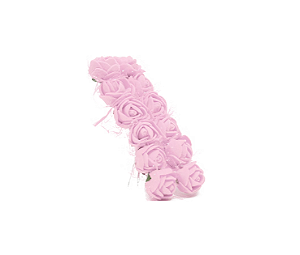 Rosinha De E.V.A P/ Artesanato - Pct C/144 Unid. Cor:ROSA-BEBE-132