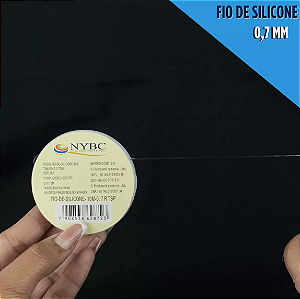 Fio De Silicone - Rolo C/ 10 Metros - Unidades Tam:06