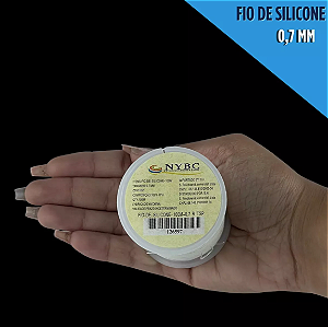 Fio De Silicone - Rolo Com 100 Metros - Unidades Tam:06
