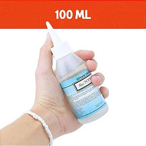 Cola De Silicone Liquida P/ Artesanato - Varios Tamanhos Tam:100ml