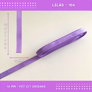 Fita de Gorgurão P/Laços - Nº2 (10mm) - COR:LILAS-164