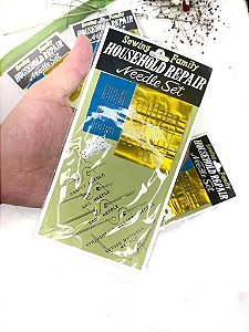 Kit Agulhas De Costura E Reparo - Kit 25 Pçs