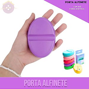 Alfineteiro Magnézio Porta Alfinete Colorido - Agulhas Imã Costura Patchwork