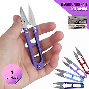 Tesoura de Arremate Tecelão - Cabo de Metal - Unidade