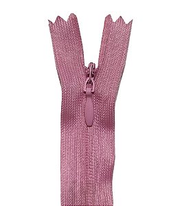 10 Zíper Invisível - 30Cm - Nº3 - COR:ROSA-CHICLETE-140