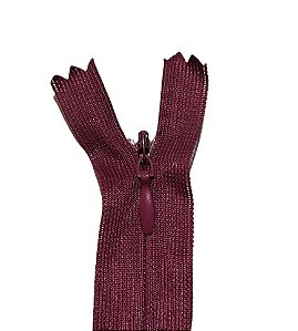 10 Zíper Invisível - 30Cm - Nº3 - COR:BETERRABA-239