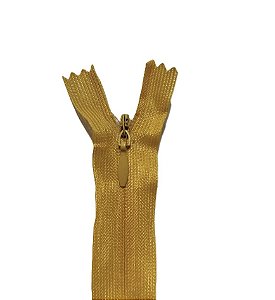 10 Zíper Invisível - 15Cm - COR:MOSTARDA-CLARO-130