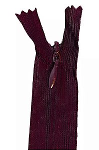 10 Zíper Invisível - 60Cm - Nº3 - COR:VINHO-173