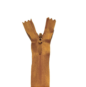 10 Zíper Invisível - 60Cm - Nº3 - COR:OCRE