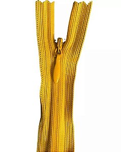 Zíper Invisível - 15Cm - Nº3 - Pct C/100 Unidades COR:AMARELO-OURO-110