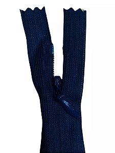 Zíper Invisível - 30Cm - Nº3 - Pct C/100 Unidades COR:MARINHO-318