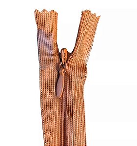 Zíper Invisível - 60Cm - Nº3 - Pct C/100 Unidades COR:TERRA-808
