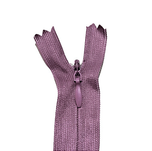 Zíper Invisível - 60Cm - Nº3 - Pct C/100 Unidades COR:ROSE-ESCURO-082