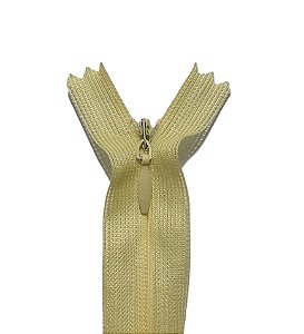 Zíper Invisível - 60Cm - Nº3 - Pct C/100 Unidades COR:CREME-116