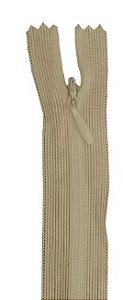 Zíper Invisível - 60Cm - Nº3 - Pct C/100 Unidades COR:BEGE-297