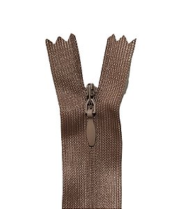 Zíper Invisível - 50Cm - Nº3 - Pct C/100 Unidades COR:CHOCOLATE-283