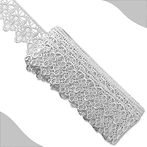 Renda Guipir Chl-592 - 5.0 Cm - Rolo C/13.7 Metros Cor:Branco-101