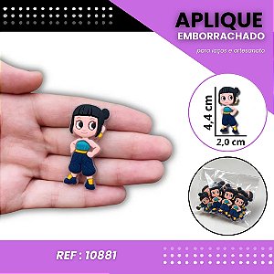 Aplique Emborrachado Para Laços - Zoey Guerreiras KPOP Ref: 10881