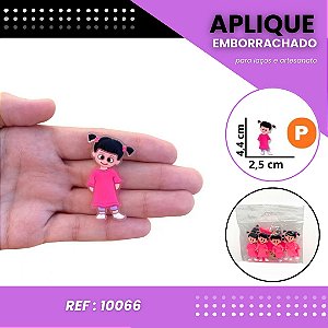 Aplique Emborrachado Para Laços - Boo Monstros S.A Ref: 10066