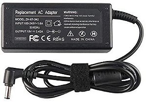 FONTE CARREGADOR PARA NOTEBOOK ASUS - 19V 3,42A - 5,5X2,5MM