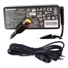 Fonte Carregador Lenovo 20V 3,25A Retangular 65W