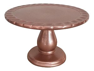 Boleira Detalhe Mini 17x10cm Em Cerâmica