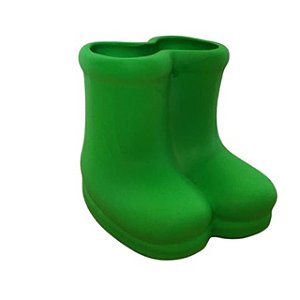 Botinha 11x12x13cm Em Cerâmica