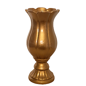 Vaso Flor Grande 38x18cm Em Cerâmica