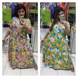 Vestido Três Marias Longo