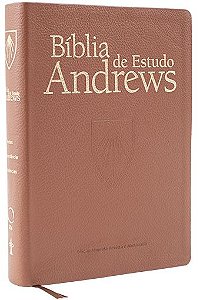 Bíblia de Estudo Andrews - Marrom (Luxo - Capa Couro) #