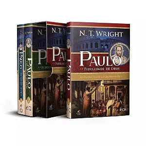 Box: Paulo e a Fidelidade de Deus (N. T. Wright) | 3 Volumes - Capa Dura