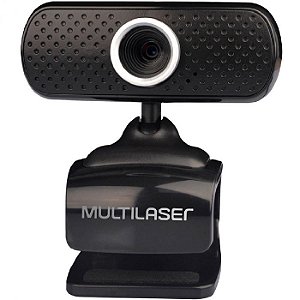 Webcam 480p com Microfone - Web Cam Multilaser WC051