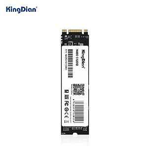 SSD M2 NGFF 128GB KingDian - Leitura 450MB/s; Escrita 400MB/s