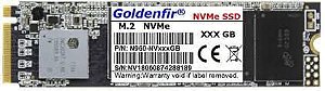 SSD M2 Goldenfir 128GB NVME - Leitura 1600MB/s e Gravação 590MB/s