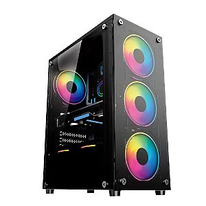 Gabinete Gamer Hayom GB1749 com 4 Fans