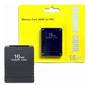 Memory Card PS2 16MB com OPL para Rodar Jogos do Pendrive