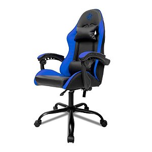 Cadeira Gamer TGT Heron Preta e Azul